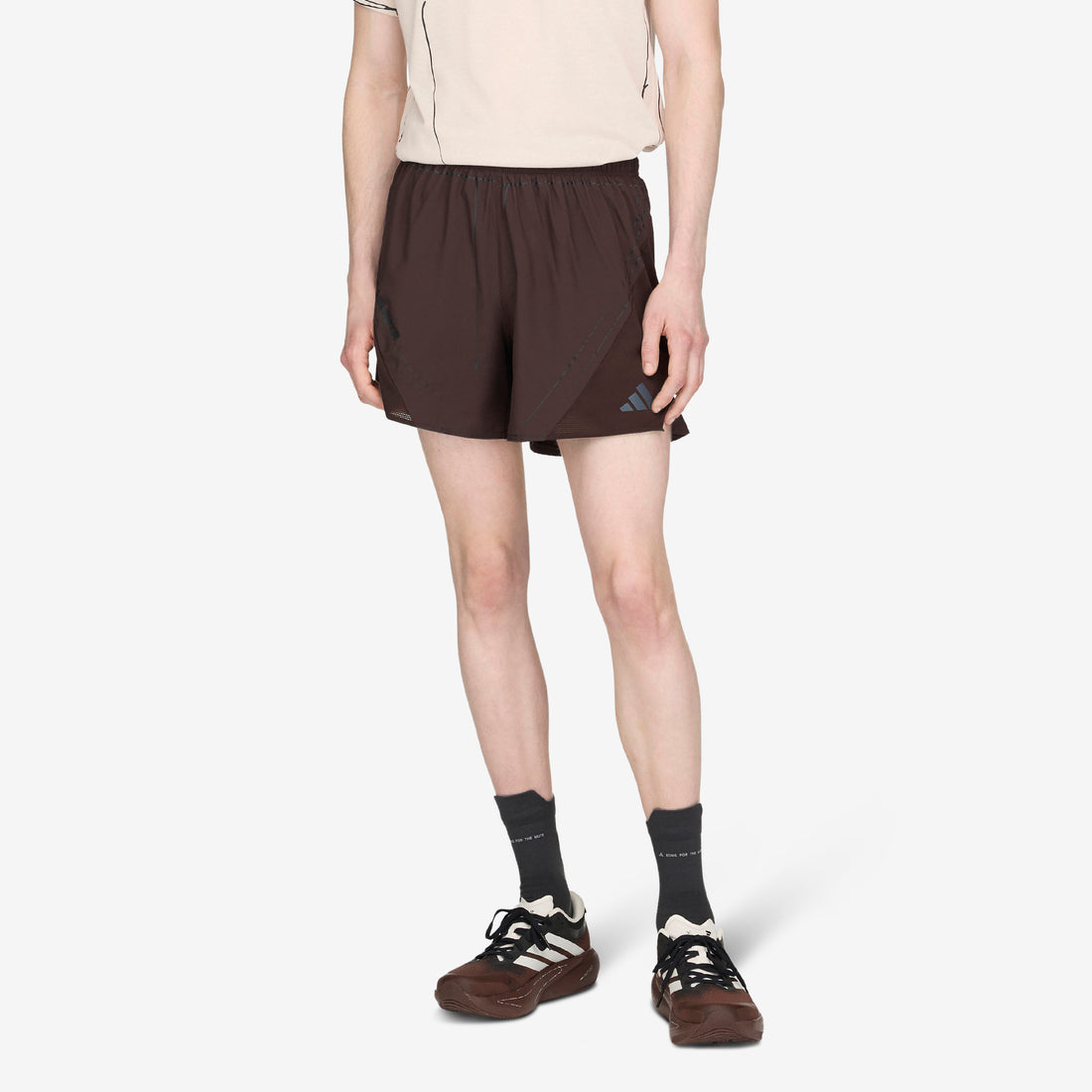 Song for the Mute x adi365 Running Shorts 5" Aurora Coffee Shorts