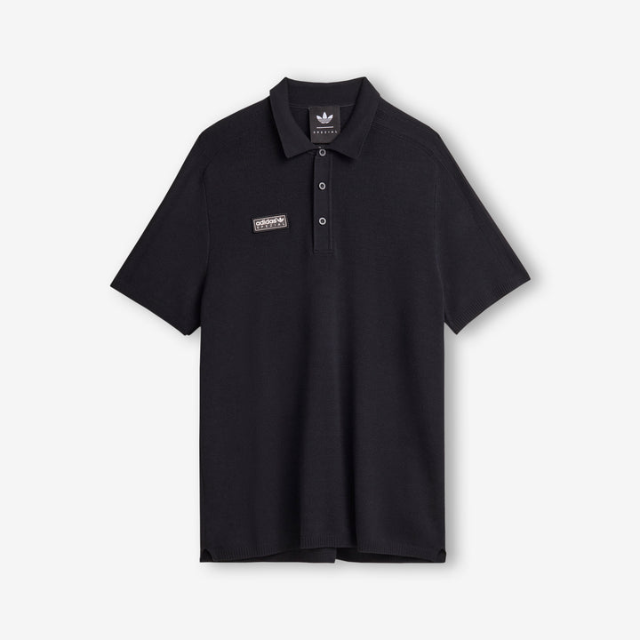 SPZL Bispham Polo Black Front