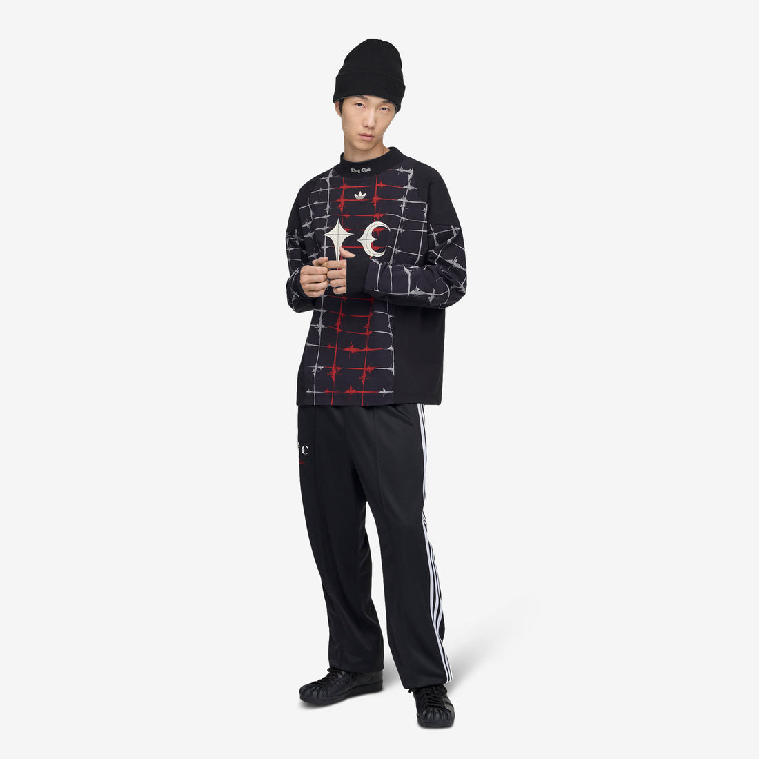 Thug Club x Goalie Longsleeve T-Shirt Black Tees