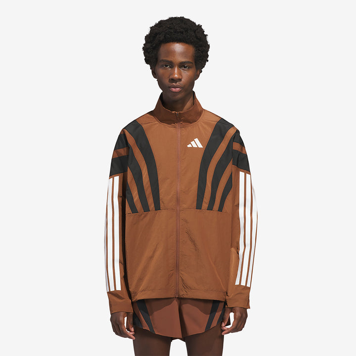 Pharrell Williams x Humanrace Adizero Archive Running Jacket Preloved Brown