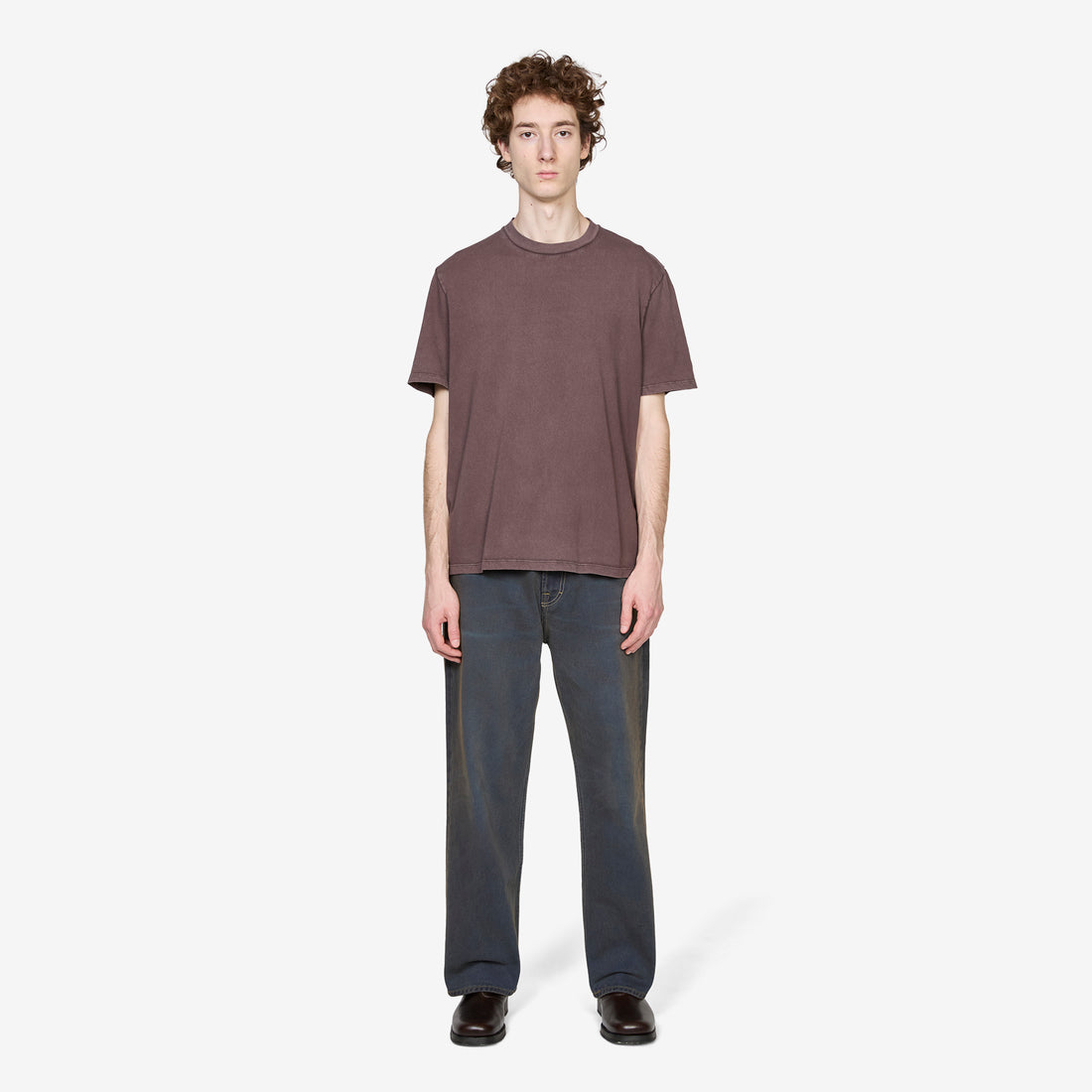 Box T-Shirt Worn Brown Legacy Jersey Tees