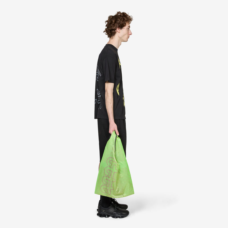 LTTT x Times Reusable Bag Black | Lime Bags