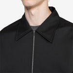 Mini Jacket Black Worsted Wool