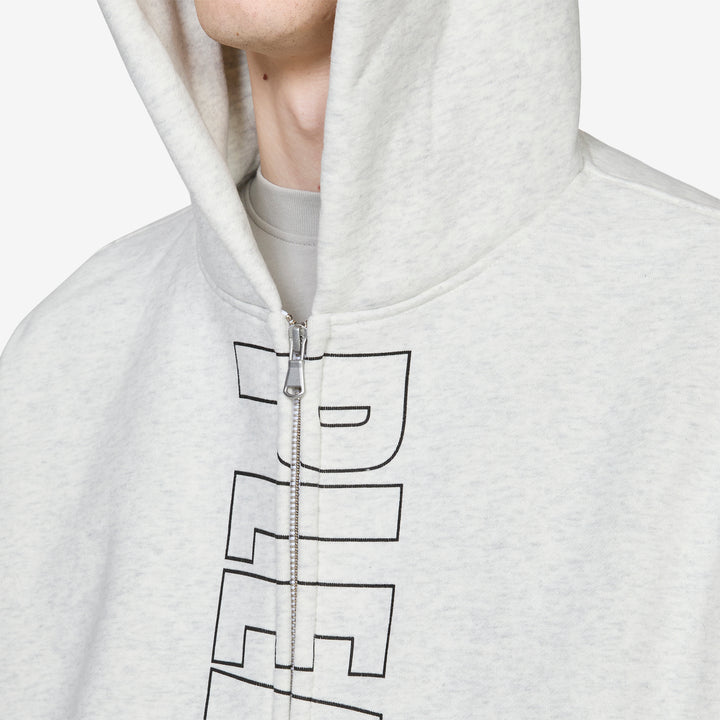 Impact Zip Hoodie Oatmeal