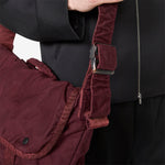 Crag Messenger Bag Burgundy (M)