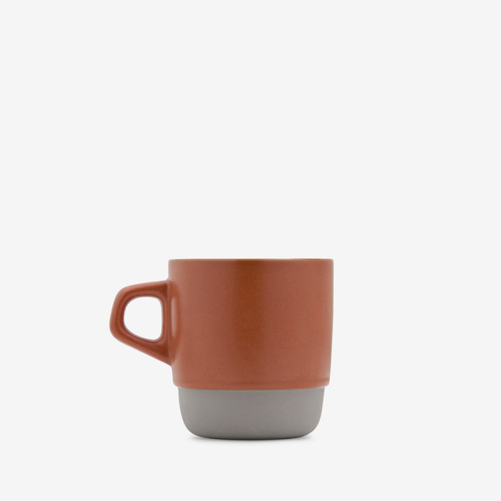 SCS Stacking Mug 320mL Orange Front