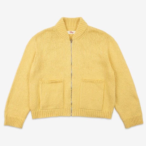 Cotton Knit Zip Jacket Lotus Jackets