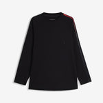 Y-3 Oversized Gradient Stripes Longsleeve T-Shirt Black