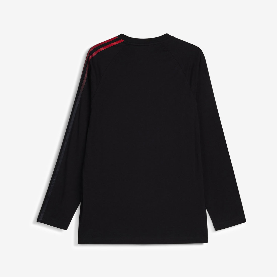 Y-3 Oversized Gradient Stripes Longsleeve T-Shirt Black Tees