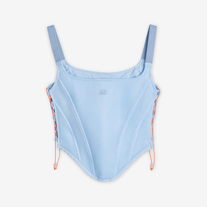Miaou x Women's Corset Clear Blue Front