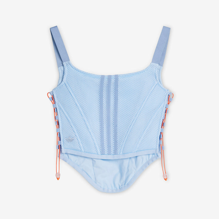 Miaou x Women's Corset Clear Blue