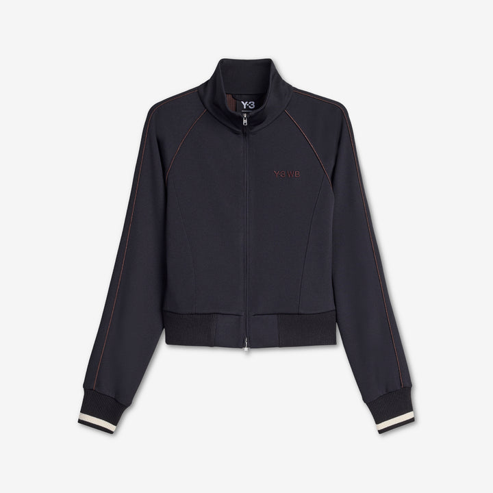 Y-3 x Wales Bonner x Women's Track Jacket Black Front