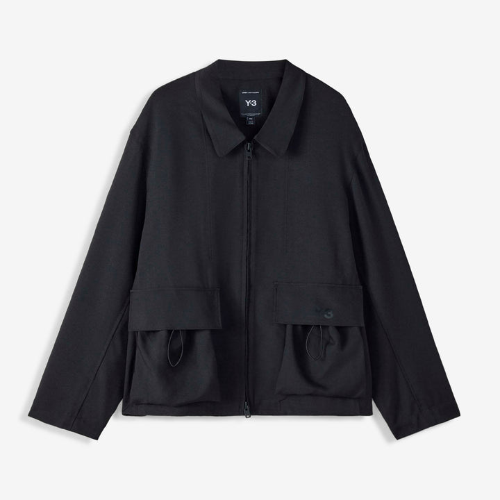 Y-3 Sport Uniform Blouson Black Front