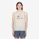 Song for the Mute x adi365 Running Tank Top Chalk White