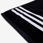 SPZL Mod Trefoil Towel Black | Chalk White