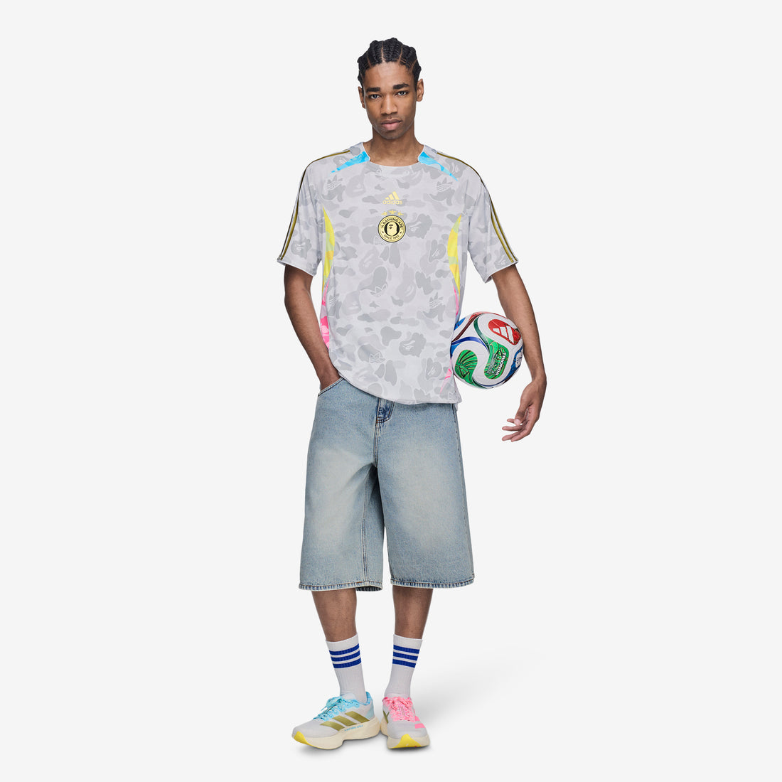 BAPE x Teamgeist A T-Shirt White Tees