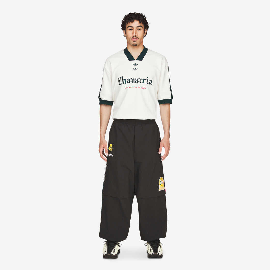 Willy Chavarria x CDM Woven Track Pant Black Pants