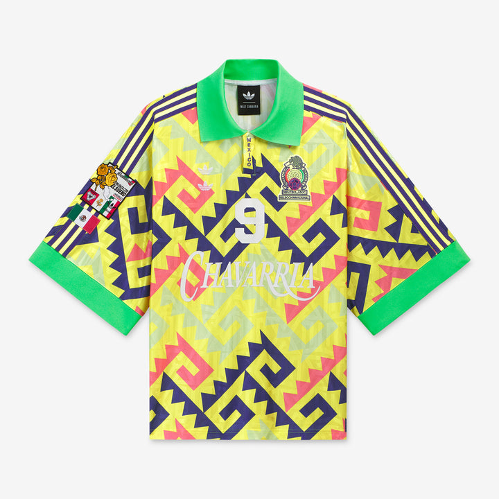 Willy Chavarria x AOP Goalkeeper Jersey Solar Lemon | Pure Purple | Solar Turbo Front