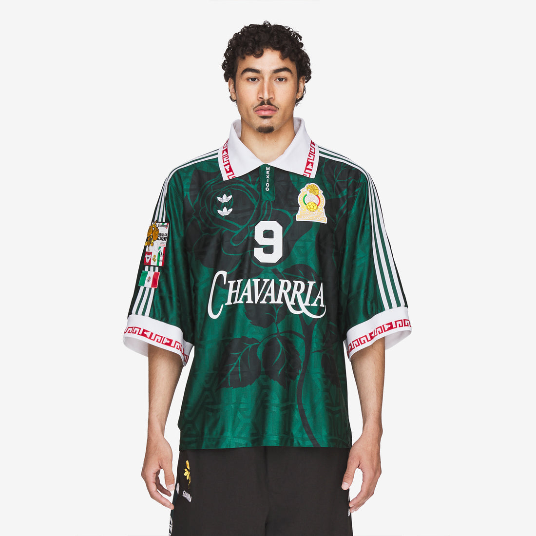 Willy Chavarria x Soccer Jersey Collegiate Green Tees