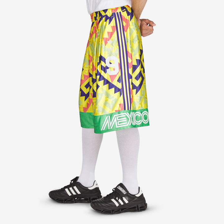 Willy Chavarria x AOP Goalkeeper Short Solar Lemon | Pure Purple | Solar Turbo
