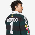 Willy Chavarria x Longsleeve Rugby Shirt Black | Aurora Ivy