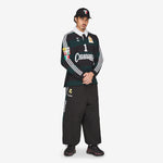 Willy Chavarria x Longsleeve Rugby Shirt Black | Aurora Ivy