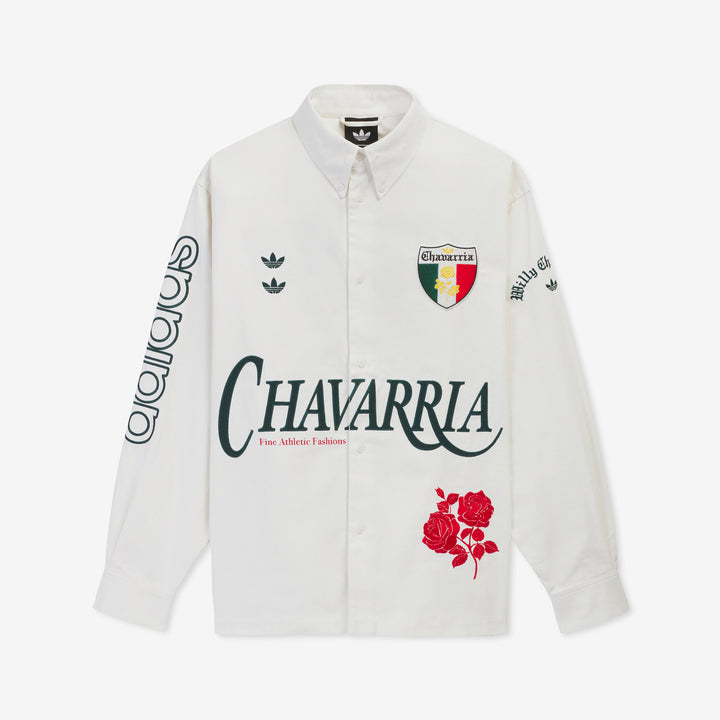 Willy Chavarria x Button Up Shirt Off White Front
