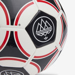 SPZL F.C. Ball Chalk White | Black | Better Scarlet
