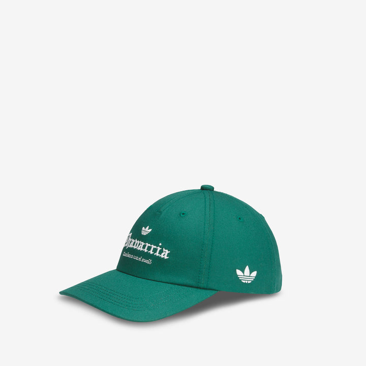 Willy Chavarria x Logo Hat Collegiate Green Front