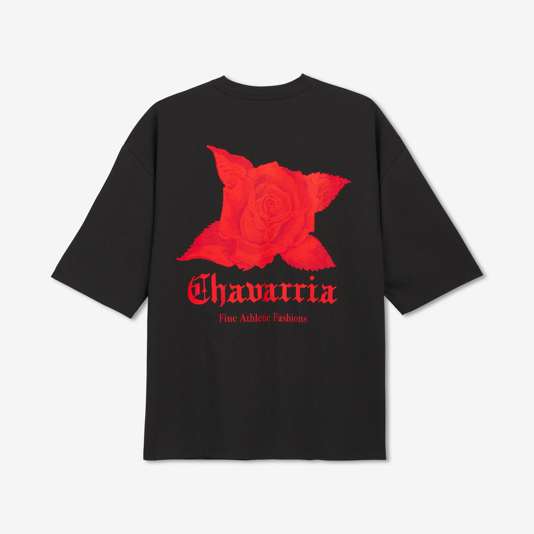 Willy Chavarria x Dark Rose T-Shirt Black | Red Tees