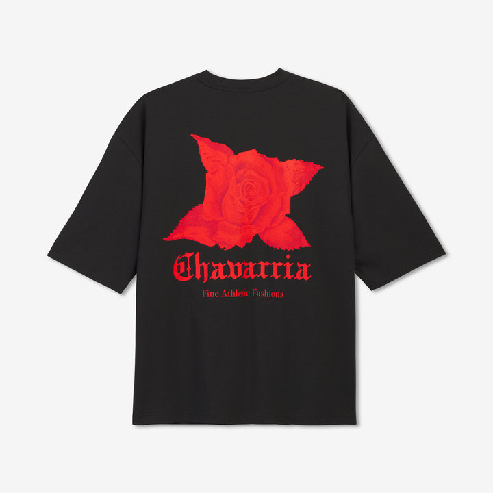 Willy Chavarria x Dark Rose T-Shirt Black | Red