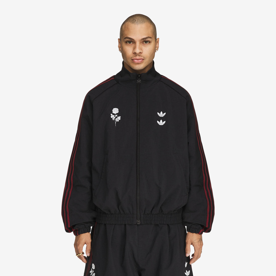 Willy Chavarria x Woven Track Jacket Black Jackets
