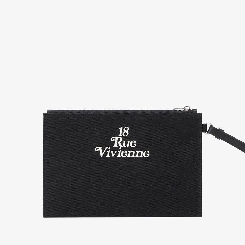 'KENZO UTILITY' Large Canvas Pouch Black â Above The Clouds