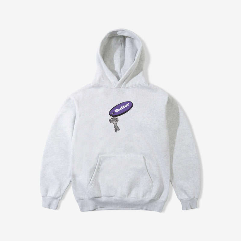 Key Chain Pullover Hood Ash Jumpers
