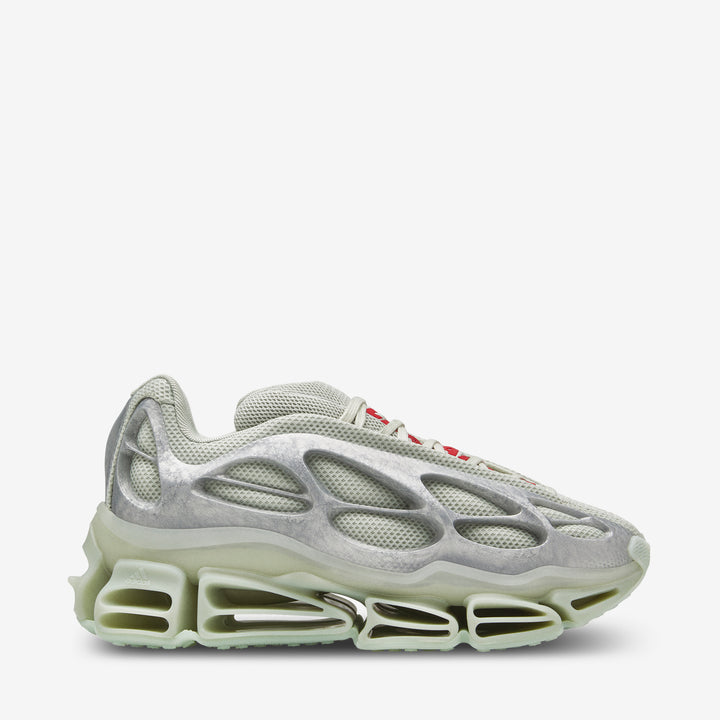 Willy Chavarria x Megaride Bones Halo Green | Silver Metallic | Better Scarlet Front