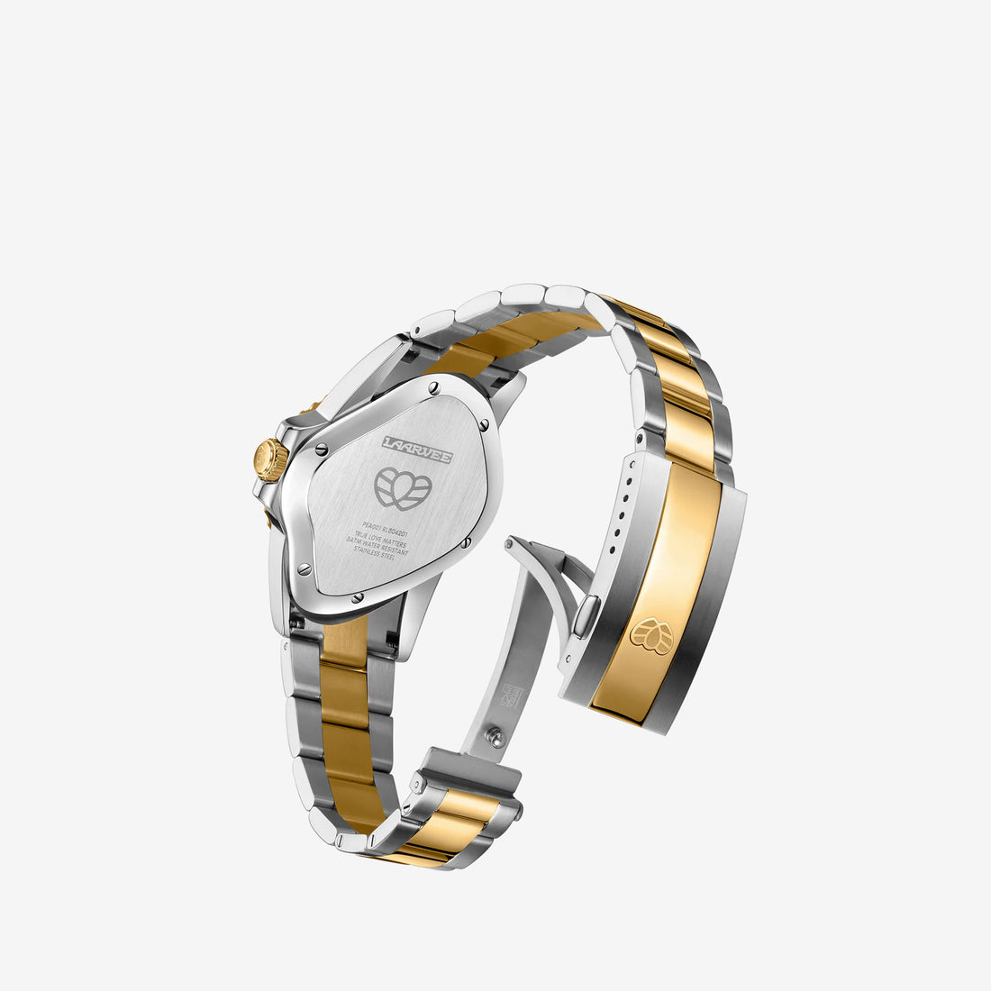 PEA001 Silver & Golden Precision Steel | Blue Bezel | Blue Dial 40mm Jewellery