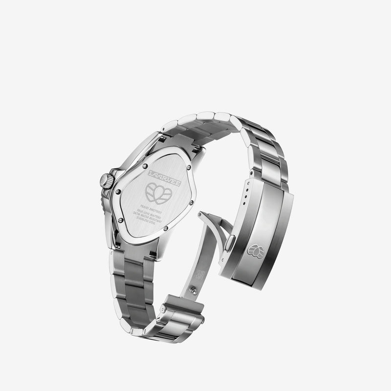 PEA101 Silver Precision Steel | Green Bezel | Black Dial 32mm Jewellery