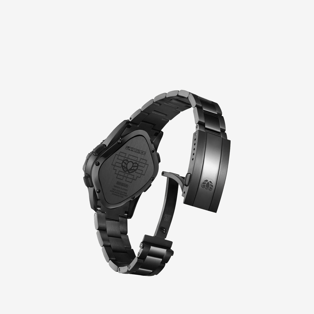 SINNGOUKI SGK001 Black Precision Steel | Black Translucent Bezel | Black Dial Jewellery