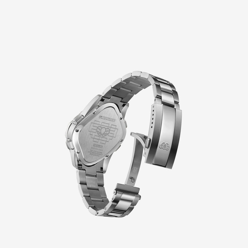SINNGOUKI SGK001 Silver Precision Steel | Translucent Bezel | White Dial Jewellery