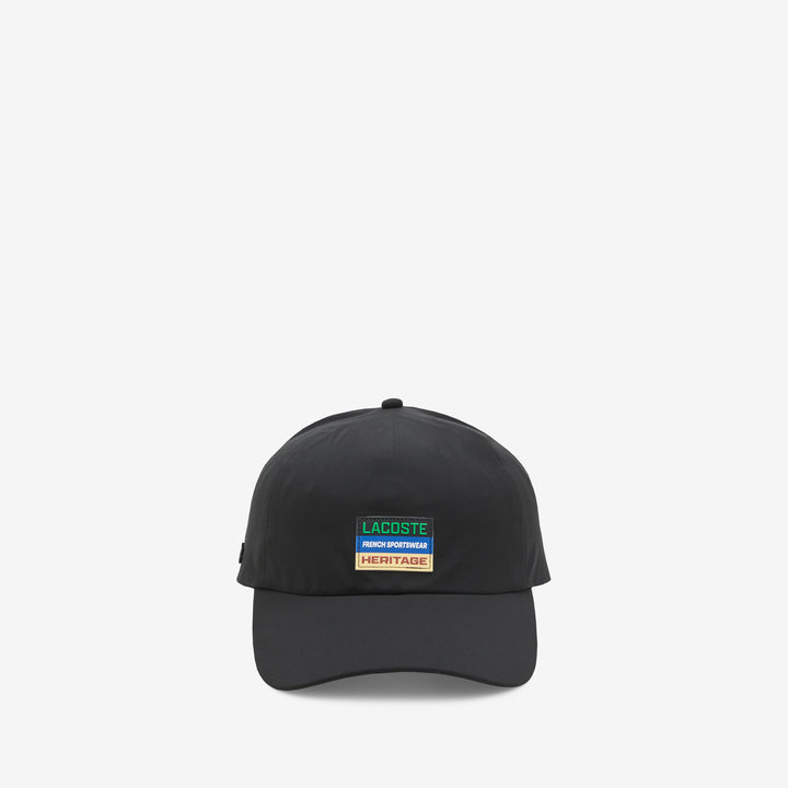 End Of Summer Tech Woven Cap Black Front