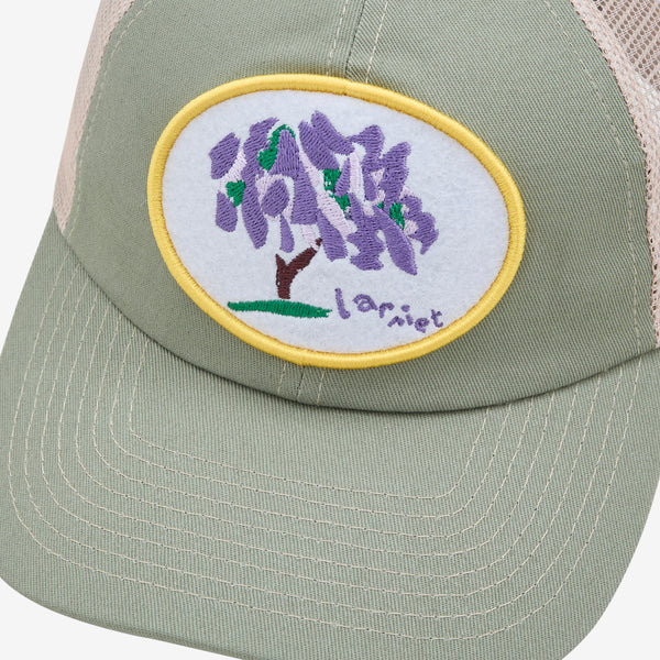 Wisteria Trucker Cap Sage Headwear