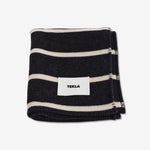 Lambswool Blanket Starling Stripes