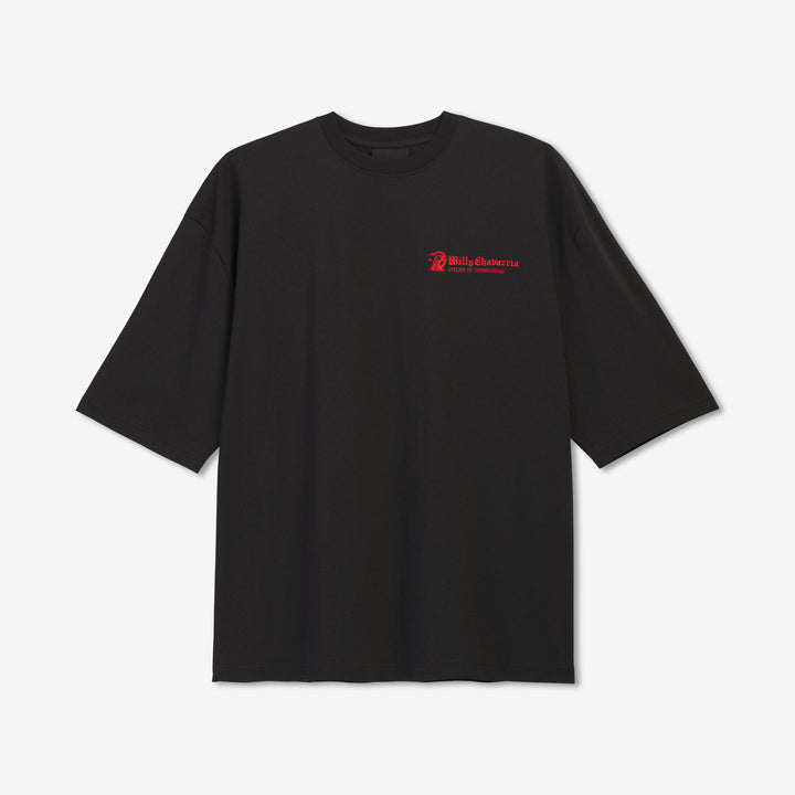 Willy Chavarria x Atelier T-Shirt Black Front