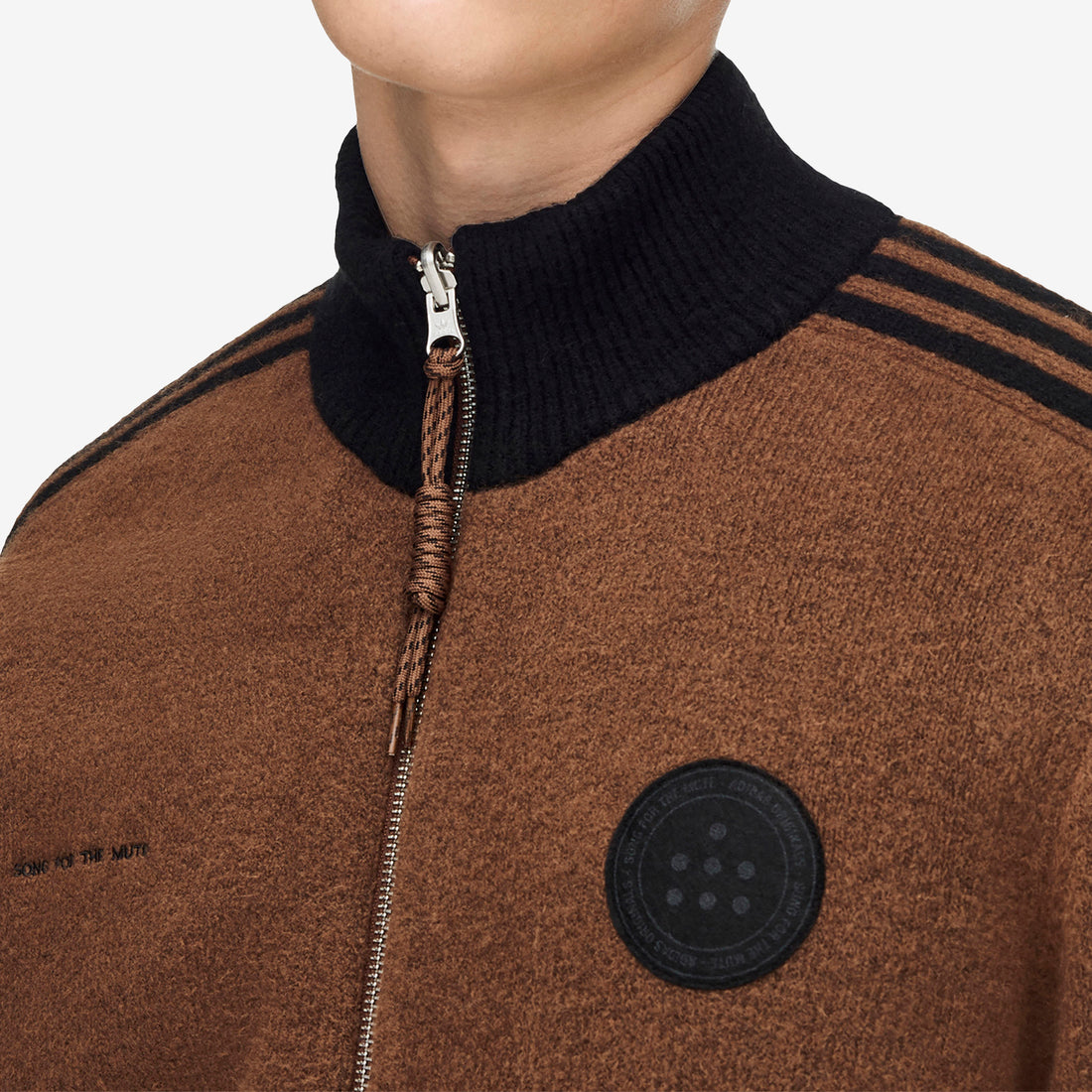 Song for the Mute x Adi008 Knit Jacket Preloved Brown Jackets