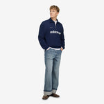 Song for the Mute x Adi008 Longsleeve Polo Shirt Night Indigo