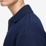 Song for the Mute x Adi008 Longsleeve Polo Shirt Night Indigo