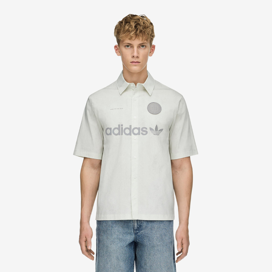 Song for the Mute x Adi008 Short Sleeve Shirt Off White Shirts