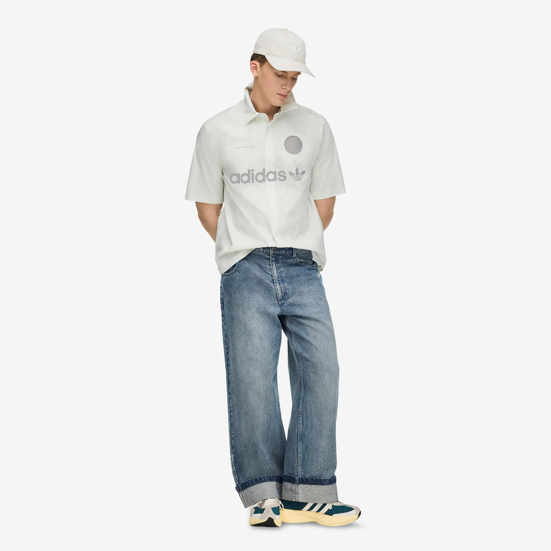 Song for the Mute x Adi008 Short Sleeve Shirt Off White Shirts