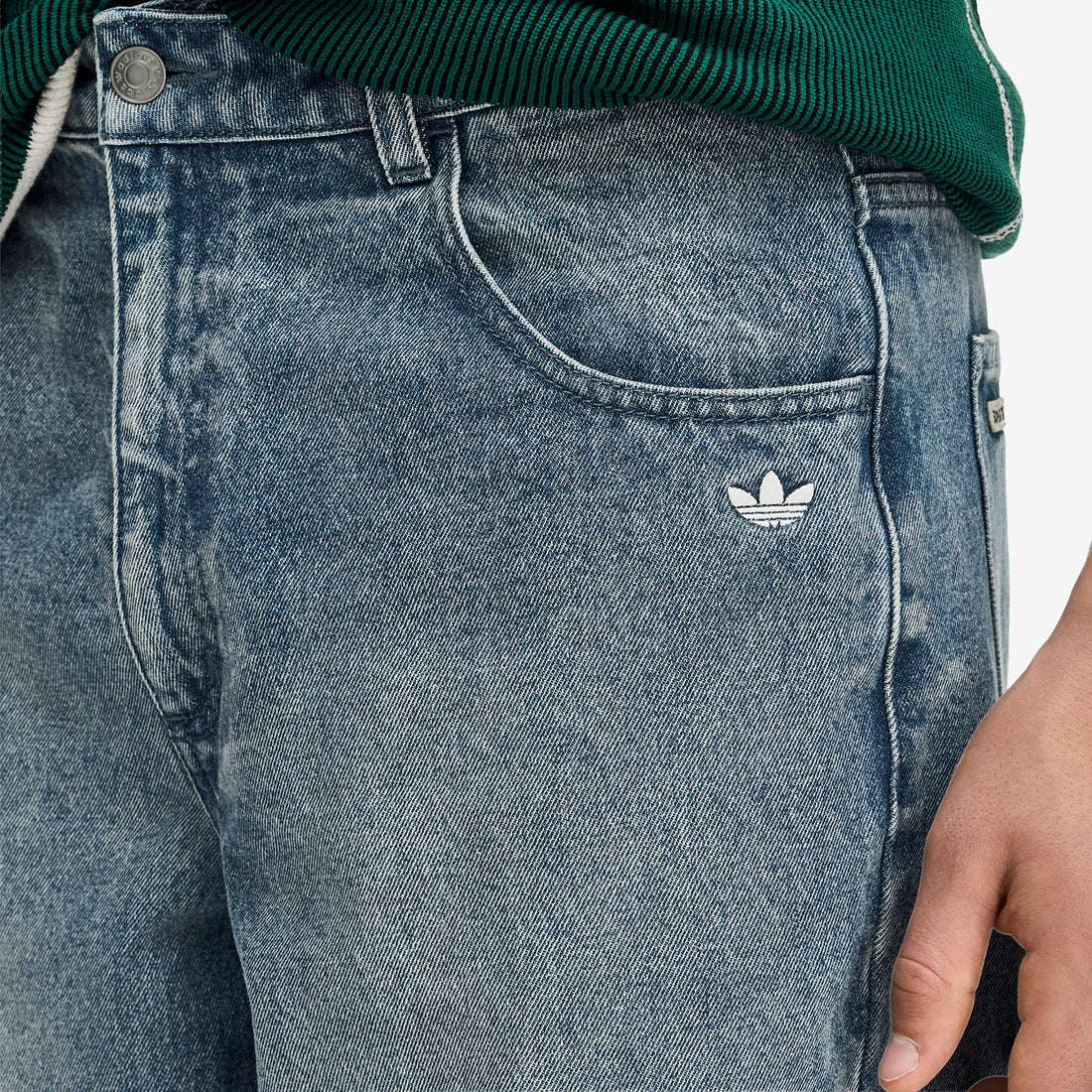 Song for the Mute x Adi008 Denim Pants Medium Blue Denim Pants