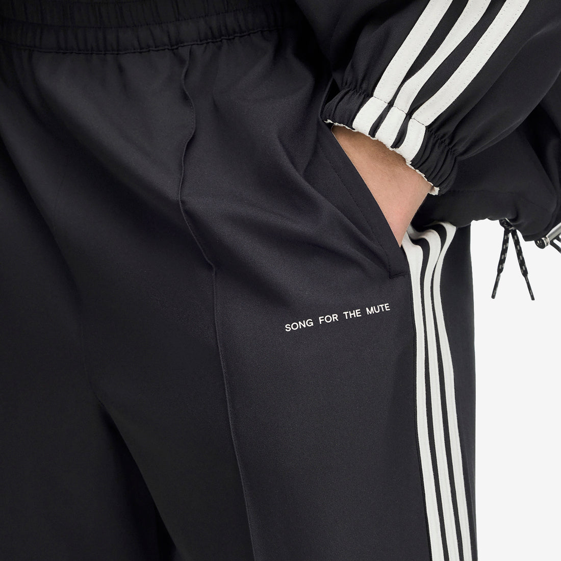 Song for the Mute x Adi008 Track Pants Black Pants